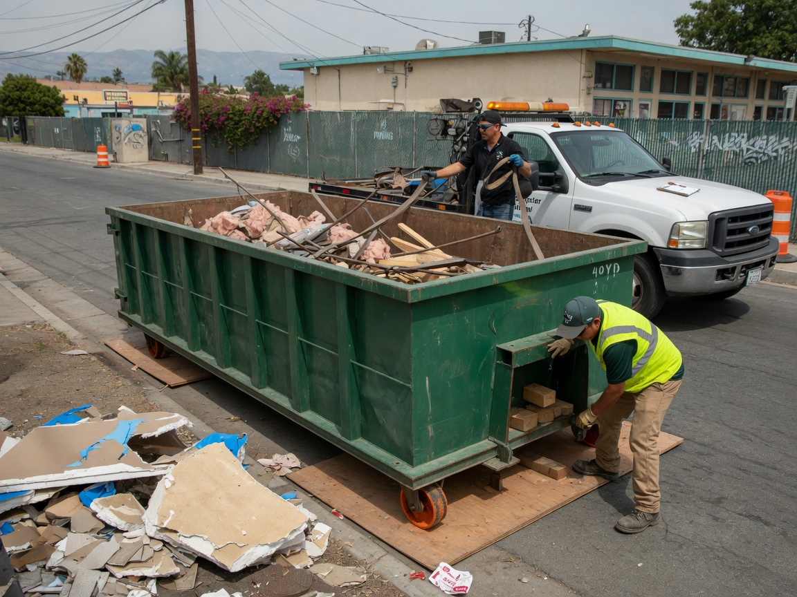 Dumpster Rental work by San Jose Dumpster Rental pros in San Jose, CA